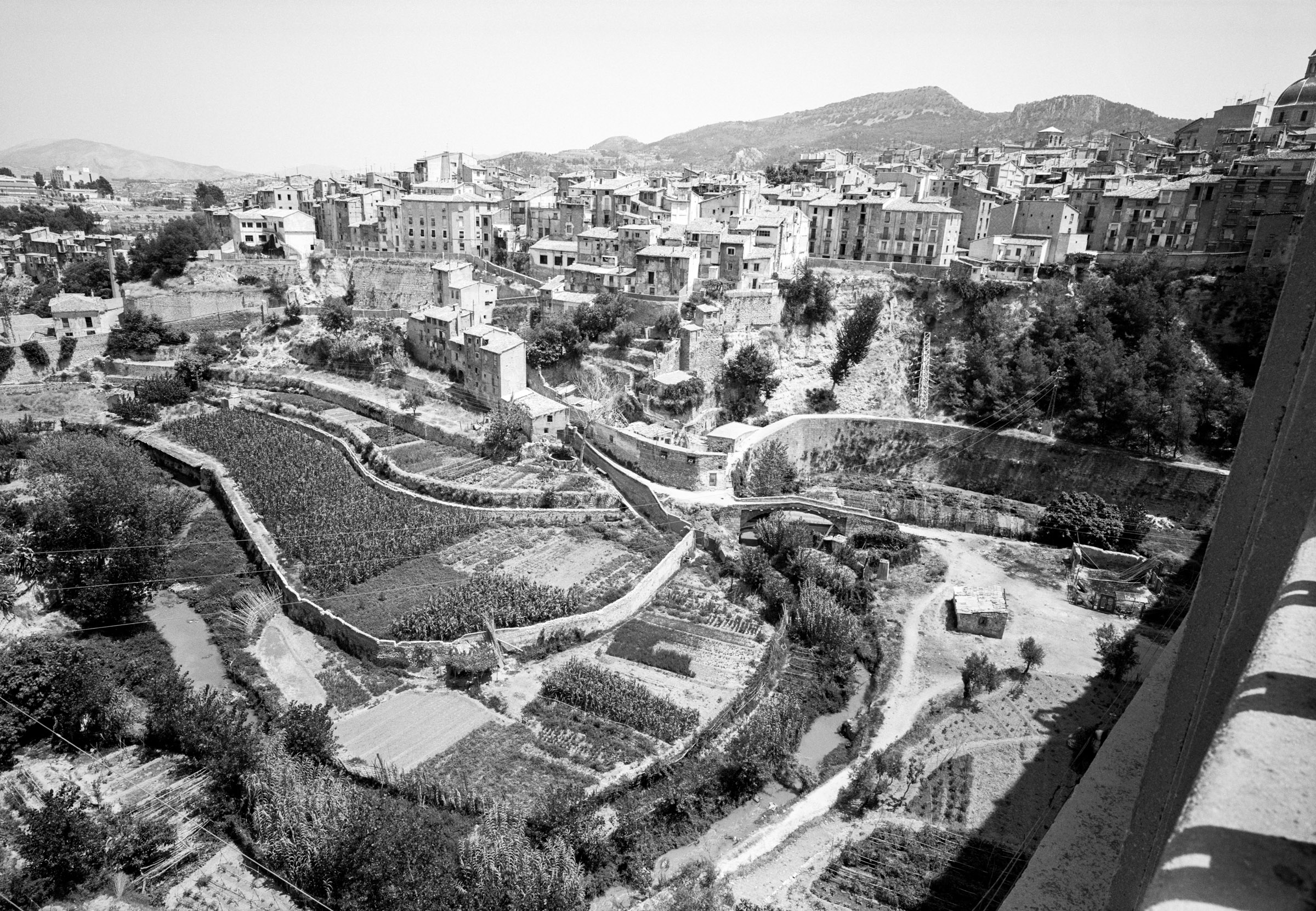View from bridge in Spain